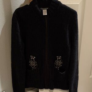 Horny Toad Charcoal Knit Sweater